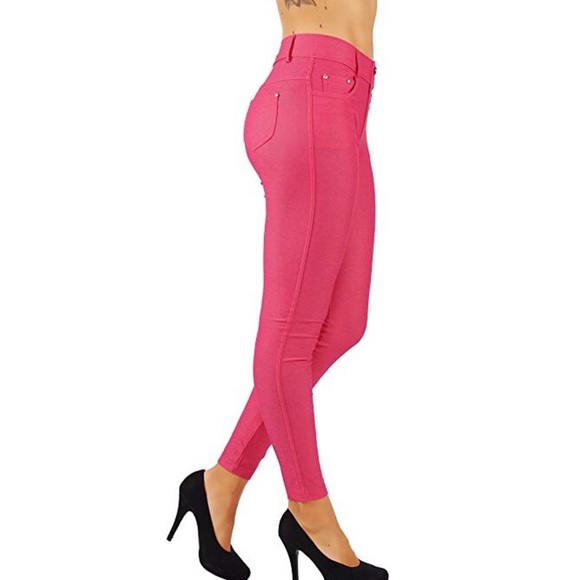 Yelete Pants - NEW Women's Jean Look Jeggings Tights Slimming Spandex Leggings Pants